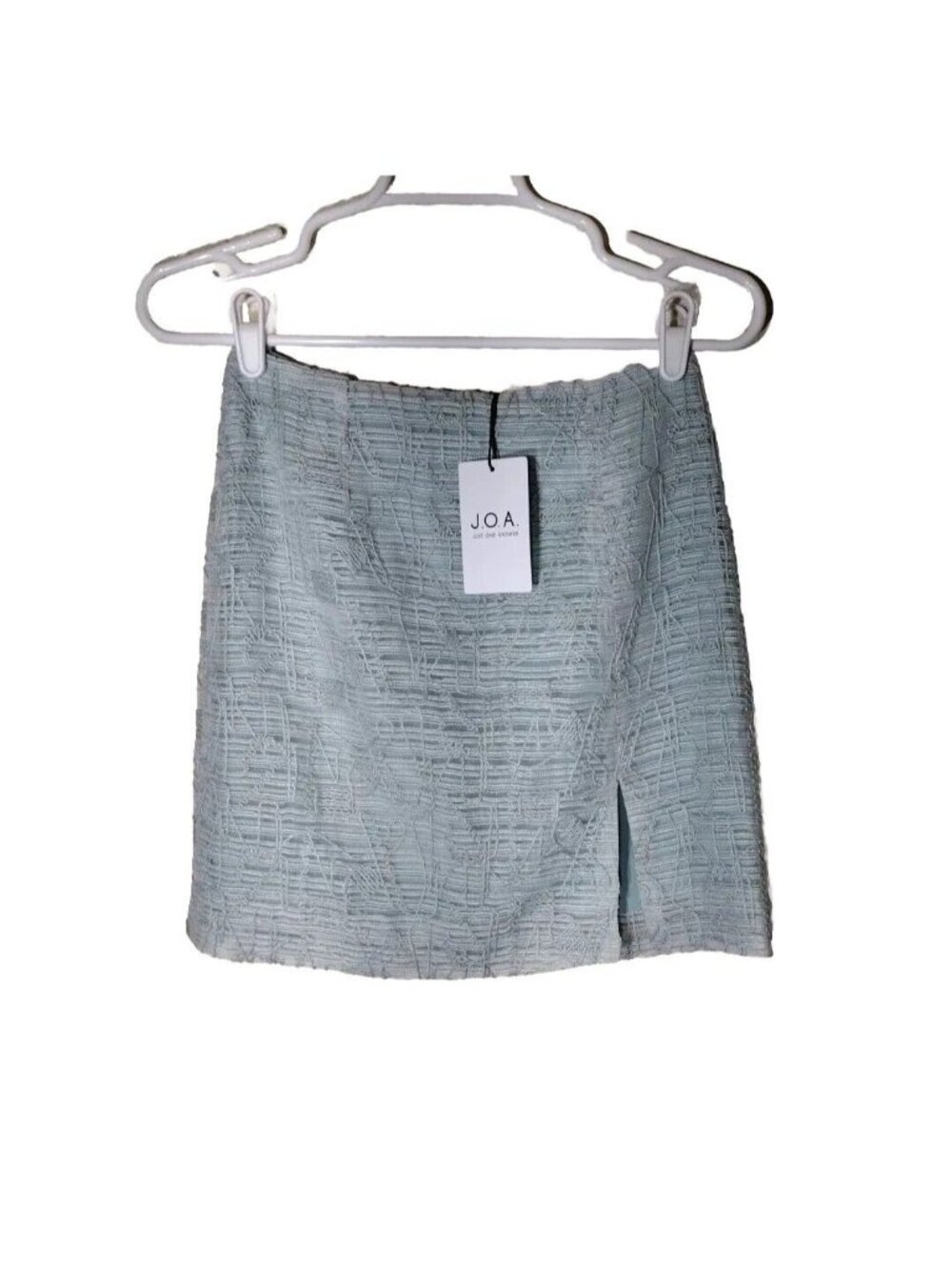 Just One Answer Skirt XS Mini Side Slit